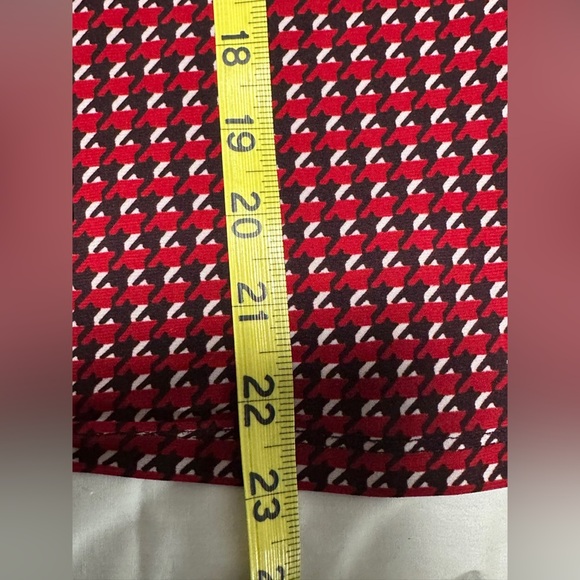 Tommy Hilfiger Red Patterned Women's Top - Picture 4 of 9